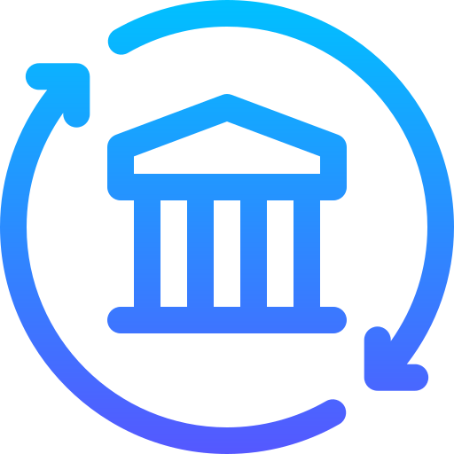 Transfer Bank Icon